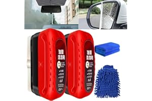 GLSAYZU Multifunktionale Kfz-Ölfilm-Reinigungsbürste, ölabweisende folie für autoscheiben, Ölfilm-Entferner Für Windschutzscheiben, Ölfilm-Entferner Für Glas (2PC-B)