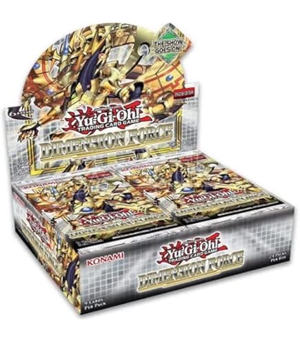 Konami Yu-Gi-Oh! TCG Booster Display Box: Power of The Elements (24 Booster  Packs, 216 Cards) : Amazon.co.uk: Toys & Games