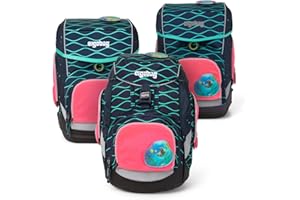 ergobag pack Sicherheitsset Sichtbarkeits-Set pack cubo und cubo light gekauft nach Juli 2019 Set 3-teilig Pink