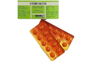 Selectavet B-Vitamin-TABLETTEN | 20 Tabletten | Ergänzungsfuttermittel für Hunde und Katzen | B-Vitamine für Mangelsituationen wie Hungerzustände und Verdauungsstörungen