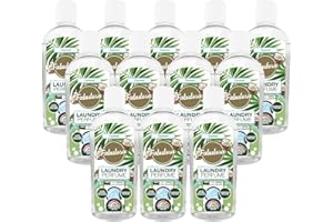 Uniwersalny wzmacniacz zapachu do prania Fabulosa, perfumy do prania usuwające nieprzyjemne zapachy, długotrwała świeżość, 250 ml, opakowanie 12 szt. Coconut