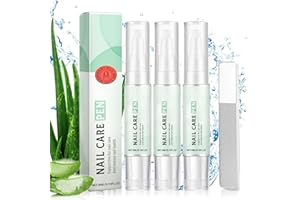 WISHESMAR 3 Stück Nagel Stift Österreich Nail Care Pen - Das zur Befeuchtung und Stärkung der Nägel für Gepflegte Fingernägel Fußnägel Mit Aloe Vera, Teebaumöl, Vitamin E