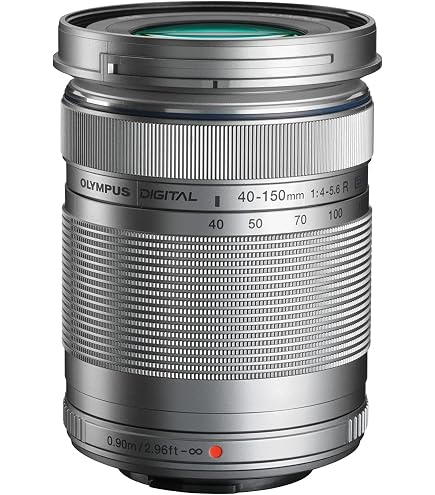OM SYSTEM Olympus M.Zuiko Digital 14-42mm F3.5-5.6 EZ Silver for Micro Four Thirds System Camera, Compact 3X Zoom Lens OM SYSTEM Olympus M.Zuiko Digital 14-42mm F3.5-5.6 EZ Silver for Micro Four Thirds System Camera, Compact 3X Zoom Lens