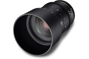 Samyang MF 135 mm T2,2 VDSLR MK2 MFT – Video Cine obiektyw teleobiektyw ogniskowy do aparatów Micro Four Third, ręczna ostrość, do Panasonic DC-GH5s DC-GH5 II BGH1 Olympus OM-D E-M1 Mark III