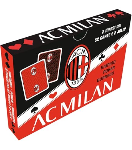 A.C. Milan Tris Folletti 10 Cm Albero Di Natale Nero Rosso Prodotto Ufficiale