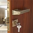 LAPO Door Locks for Main Door/Door Locks for Bedroom/Mortise Lock for Door/Door Lock Handle Set with 3 Brass Key for Home/Office/Hotel (Antique Finish) Ro-125