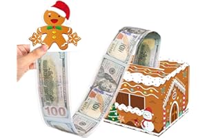 BOOCOOBERG Christmas Money Holders For Cash Gifts,Funny Wooden Christmas Money Holder,Christmas Tree Decorations Hanging Decoration,Money Tree Gift Holder Christmas Outdoor Indoor Decorations (Style 5)
