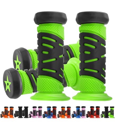 GD-GRIP DIVISION® Sicherheits Kinderfahrradgriffe mit Prallschutz | Phthalate frei