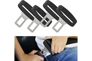 DUTWROY Seat Buckle Slot Plug Inserts 4 Pcs Vehicle Buckle Slot Insert Plugs Fitting for Most Vehicles