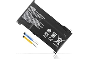 K KYUER RR03XL Laptop Battery for HP ProBook 430 440 450 455 470 G4 G5 Mobile Thin Client MT20 MT21 MT31 Series HSTNN-PB6W HSTNN-LB7I HSTNN-LB71 HSTNN-UB7C HSTNN-I74C 851477-421 851477-541 851477-831
