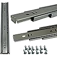 Schubladenschienen Vollauszug Mit SoftClose - Kugelauszug Bis 30kg Für Schubladen 25-55cm