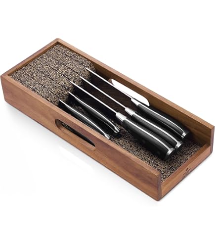 Porta Coltelli Blum ORGA-Line - Larghezza 177.5mm, Profondità 260mm, Grigio/Acciaio, Lavabile - Foto 2