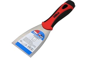 Hilka Tools 78303103 Filler Knife, Black/Red, 3-Inch/76 mm