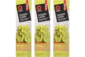 Obento Wasabi Paste Horseradish Paste With Japanese Wasabi 43g In Tube (Pack of 3) by CNMART