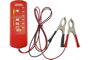 AB Tools-US Pro 12 V Batterie de Voiture et testeur de Charge de l'alternateur avec Affichage LED 6