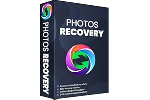 SYSTWEAK Photos Recovery Software 1 PC 1 año | Recuperar fotos perdidas de una PC con Windows | USB | Disco duro externo | Recuperar imágenes eliminadas (entrega por correo electrónico en 2 horas, sin CD)