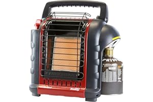 MR. HEATER Mr Heater Riscaldatore a Gas Portatile MH9BDF - Riscaldamento Tenda Campeggio - Stufa a Gas per Campeggio - Spazi Fino a 26M2 - Adatta per Propano 31 e Cartucce di Butano/Propano