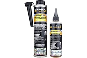 Archoil AR6400-D MAX Pro Diesel Engine, Turbo, DPF Cleaner 400ml & AR6900-D 250ml