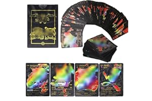 ZERAPH 55 Anime Foil Vmax Cards Game Animated Character Themed Collector Deck Shiny cards with Character Images Gift for Kids Ages 7 Years Old & Up Not Original No Repeat