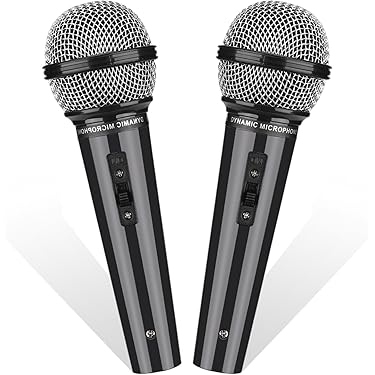 SHATCHI Microfono Gonfiabile Per Feste - 40 Cm, Giocattolo Rock Star, Idea Regalo Per Addii Al Celibato E Compleanni, Colori Assortiti - 2