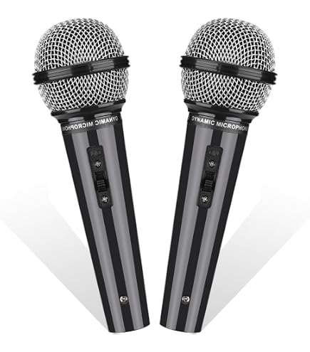 W WIDMANN MILANO Party Fashion - Microfono, 24 cm, scatola fotografica di scena, accessorio pop star, rock star, presentatore W WIDMANN MILANO Party Fashion - Microfono, 24 cm, scatola fotografica di scena, accessorio pop star, rock star, presentatore