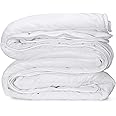 Celeep Thin Duvet Insert (King - 102"x 90") - White, All Season Down Alternative Comforter Insert, Hypoallergenic, Soft, Plush Microfiber Fill, Machine Washable, King Size
