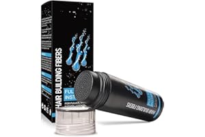 INSKIN Hair Fibres Dark Brown, Hair Fibers For Men Professional Quality Fibre Hair Powder Spray Hair Building Fibers Hair Loss Concealer for Men and Women for Bald Spots & Thinning Hair (Dark Brown)