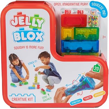 Simba Blox – Bote De 40 Bloques De Construcción Rojos, Tamaño 4x2, Compatible Con Otras Marcas, Para Niños Creativos