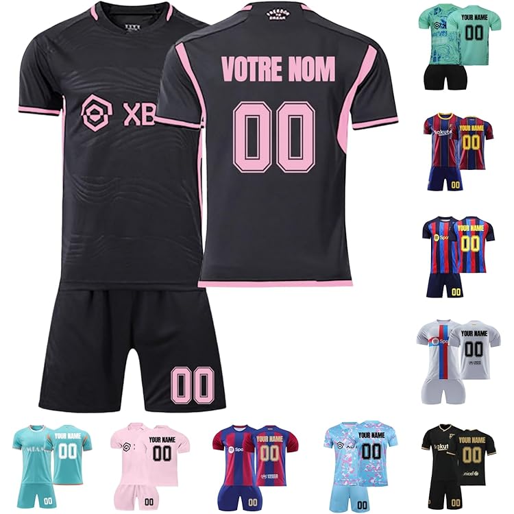 Ensemble Football Enfant Adulte Maillot De Football Personnalisé