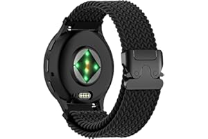 YASPARK Bracelet Compatible avec Garmin Venu 3 2/Forerunner 255 265/Vivoactive 4/Galaxy Watch 3 45mm/Gear S3 Frontier/Amazfit Balance/GTR 3 3 Pro/Huawei Watch GT 5/4/3/2, 22mm Bracelet pour Femmes et Hommes