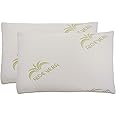 Baldiflex Emporio, Coppia di Cuscini Saponetta Memory Foam, Aloe Vera, Altezza 11 cm, Soffice
