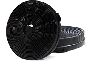 FIREGAS Filtro de Carbón No. CC170 de Repuesto para Ventilación Sin Conductos, para Campana Extractora de 60 cm, Fácil Instalación