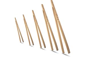 BIEREX XXL Profi Grillzange aus Holz 6 Größen zur Auswahl 60cm 600mm Buchenzange extra lang Lange Buche Holzgriff Buchenholz Mehrzweckzange Grill Küchenzange Zangen (60 cm)