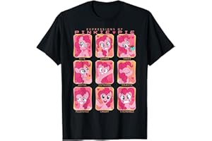 My Little Pony: Friendship Is Magic Expressions Of Pinkie Maglietta