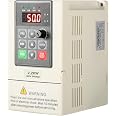 Convertisseur De Fréquence VFD 2.2kW – Contrôleur Vitesse Moteur 220V Monophasé Vers 380V Triphasé, Radiateur Intelligent