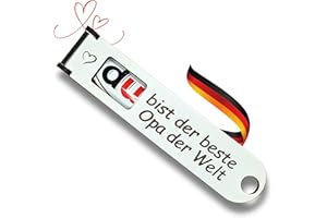ESCAPE HELDEN Du bist der beste Opa der Welt - Originelle DUPLO Schokoriegel Geschenkbox mit Geldschein-Fach zum Personalisieren (Opa)