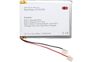 AKKU-WECHSEL.DE Akku für NavGear GTX-60 / PX-8640-675 / A505068G