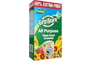 Gro-Sure 6 Month Slow Release Plant Food 1.1kg + 50% Extra Free