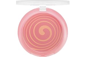 ‎ESSENCE COSMETICS essence get the glaze! swirl creamy blush, Rouge, Nr. 01, Braun, hochpigmentiert, natürlich, strahlend frisch, vegan, ohne Parfüm, ohne Alkohol, ohne Parabene, 1er Pack (7.5g)