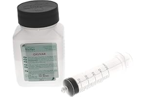 ANDERMATT BIOVET OXUVAR® 5.7% - 275 g Set mit 50ml Dosierspritze - Oxalsäure zur Varroa Behandlung, Varroamilbe Sommer und/oder als Winterbehandlung 3,0% Oxalsäure-Dihydrat