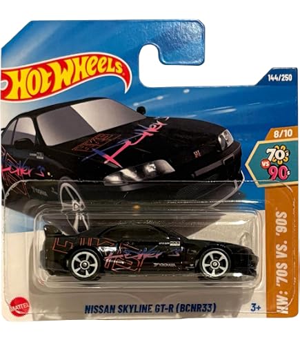 Hot Wheels Nissan Skyline GT-R Godzilla [BCNR33] HW J-Imports 5/10