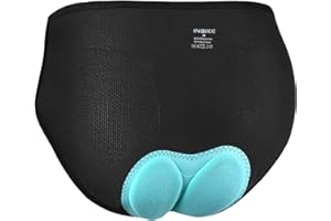 INBIKE Pantalones Cortos Ciclismo Mujer para Bicicleta, Ropa Interior Shorts Deporte con Acolchado De Espuma Al Aire Libre IA516
