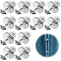 12 Paires Aimants Pour Rideaux Sans Perçage - Fixation Rideaux Occultants, Moustiquaires, Chambre