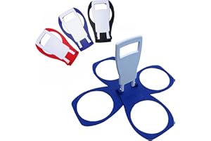 Portavasos Plegable CarryAround (Paquete de 3) para café, Pinta y refrescos y Cerveza - Fácil y Seguro para Bebidas Calientes fanáticos de los Deportes