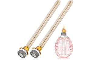 GUANGCAILUN 2 Pieces Replacement Fragrance Oil Lamp Wicks, Replacement Wick for Catalytic Wick Burner Diffuser Aromatherapy Home Decoration