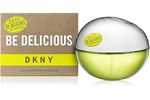 ‎DKNY DKNY Be Delicious 100% Pure New York, Eau de Parfum für Damen, Grün-Fruchtiger Duft mit Apfel, Lang Anhaltend