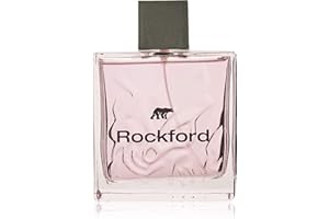 Rockford, Classico, Profumo da Uomo, Eau de Toilette, con Note di Lime, Mandarino, Bergamotto, Zenzero, Betulla, Pepe Nero, Noce Moscata, Legno di Sandalo e Cedro, Incenso, Patchouli, Oakmoss, 100 ml