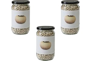 Mariangela Prunotto - Una Delizia Albese - Frutticultori in Alba dal 1863 Azienda Agricola, 3 Vasetti Fagioli Dell'Occhio 500 G