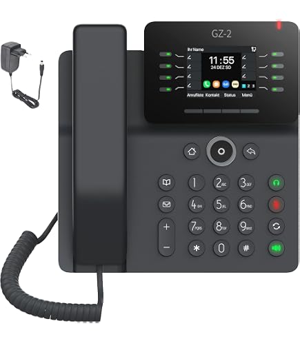 Cisco DP-9861 IP-Telefon Für Business – Mit 5 Zoll Touchscreen, WLAN, Bluetooth, PoE, 10 Leitungen