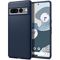 Spigen Liquid Air Fodral Kompatibel med Google Pixel 7 Pro -Navy Blue
